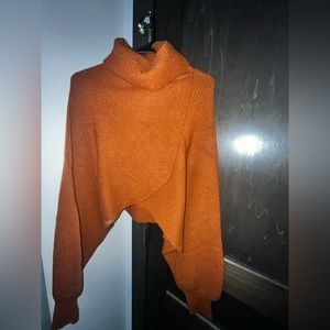 Burnt Orange Apricot Lane Sweater